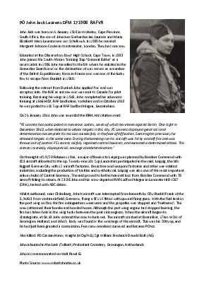 A preview of a PDF biography for Laurens, John